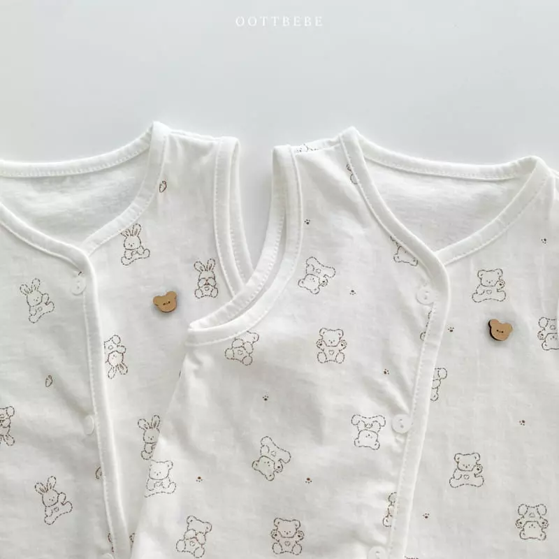 Oott Bebe - Korean Baby Fashion - #babylifestyle - Mild In Vest - 8