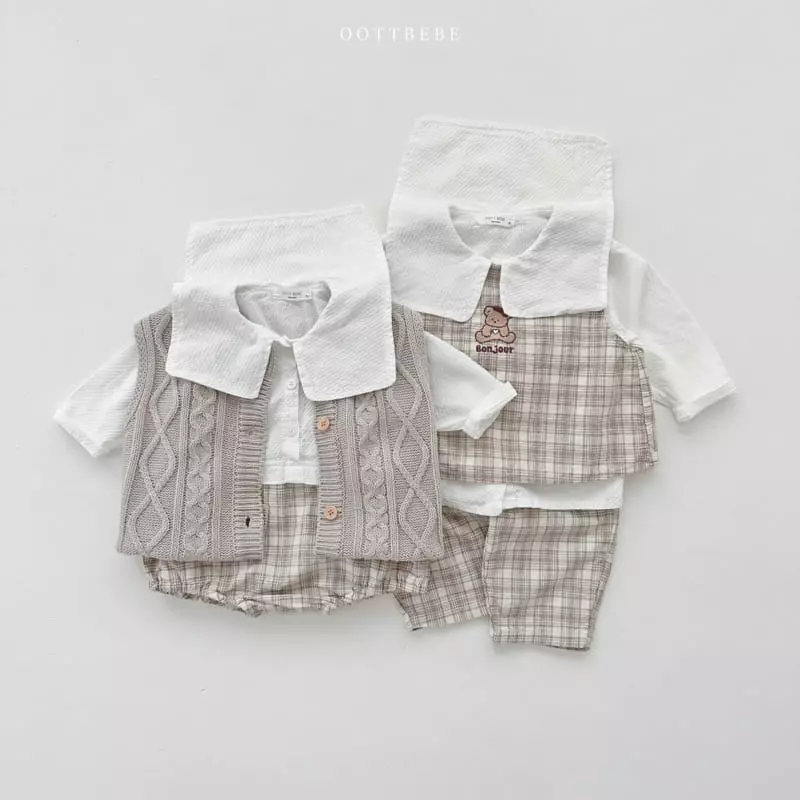 Oott Bebe - Korean Baby Fashion - #babyoninstagram - Bonjour Bodysuit - 12