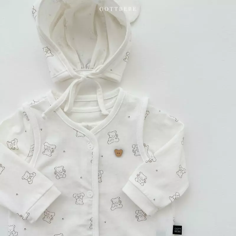 Oott Bebe - Korean Baby Fashion - #babyoninstagram - Mild Top Bottom Set - 12