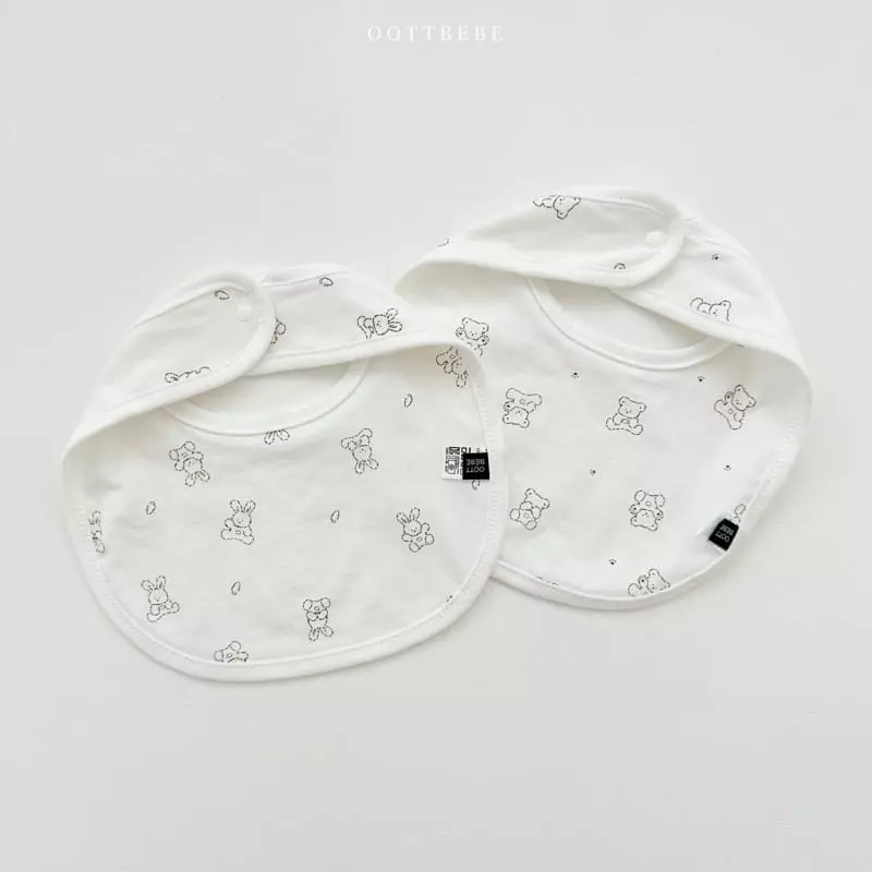Oott Bebe - Korean Baby Fashion - #babyoninstagram - Mild Bib - 4