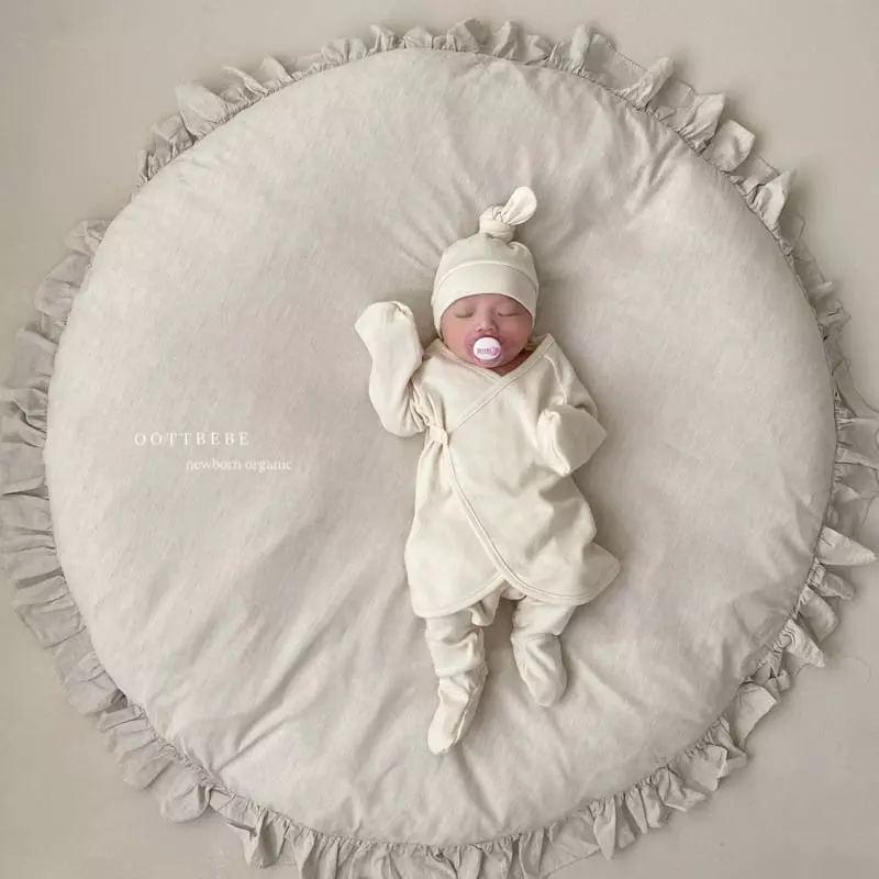Oott Bebe - Korean Baby Fashion - #babyoutfit - Organic Bennet Bodysuit Cotton - 2