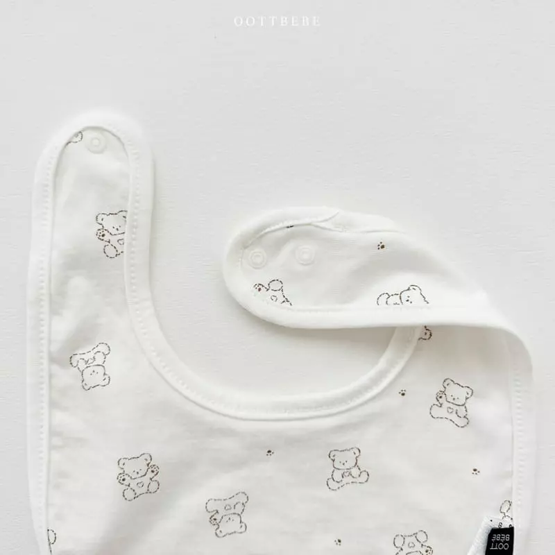 Oott Bebe - Korean Baby Fashion - #babyoutfit - Mild Bib - 5