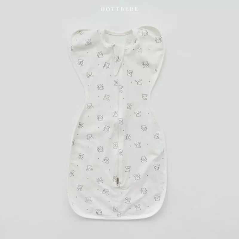Oott Bebe - Korean Baby Fashion - #babyoutfit - Mild Butterfly Bodysuit - 3