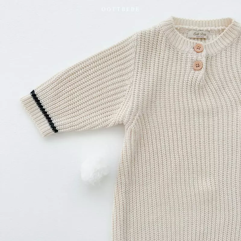 Oott Bebe - Korean Baby Fashion - #onlinebabyboutique - Hazzi Barnie Bodysuit - 8