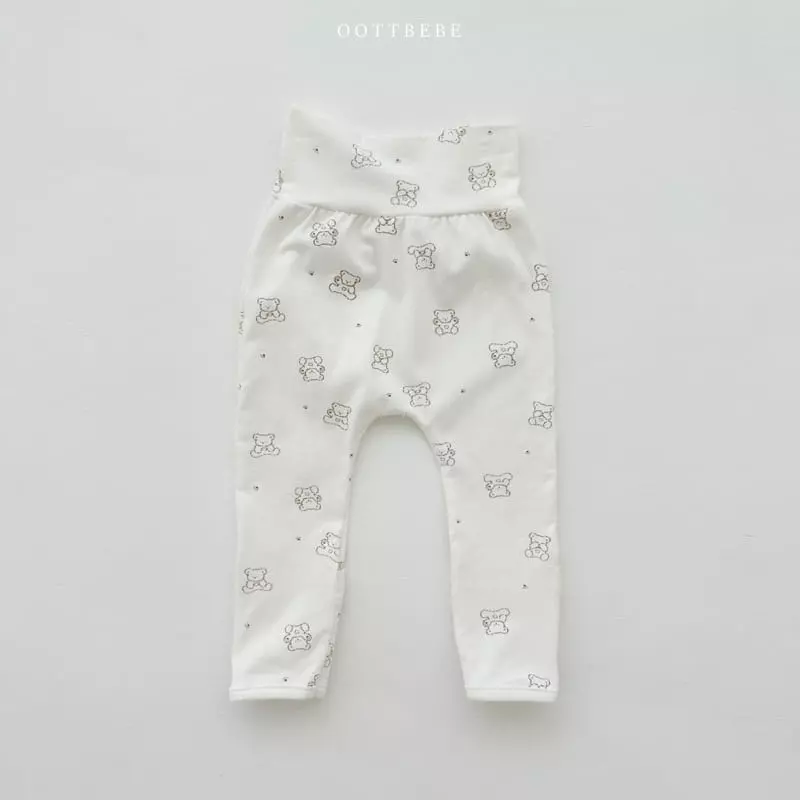 Oott Bebe - Korean Baby Fashion - #onlinebabyboutique - Mild Stomach Leggings - 3