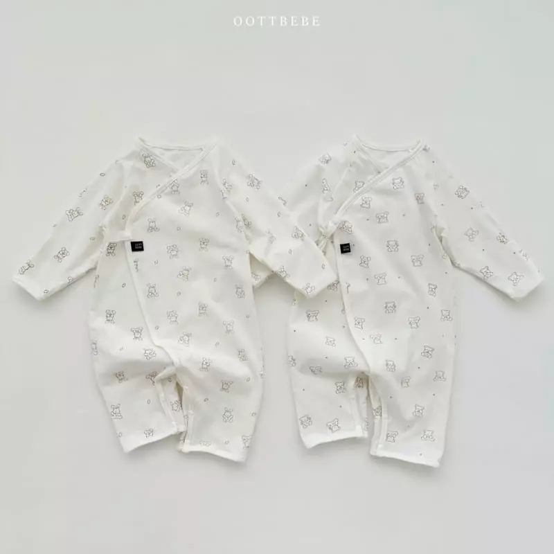 Oott Bebe - Korean Baby Fashion - #onlinebabyboutique - Mild Benet Bodysuit