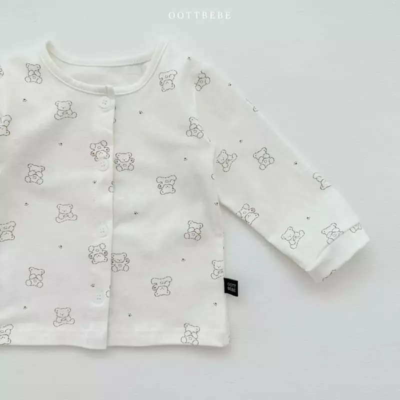 Oott Bebe - Korean Baby Fashion - #onlinebabyshop - Mild Top Bottom Set - 3