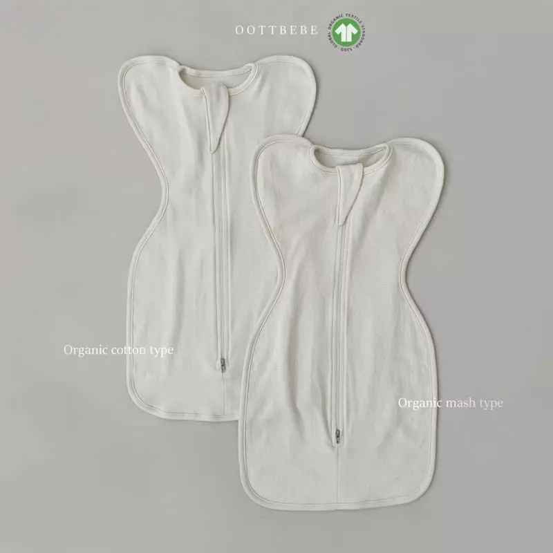 Oott Bebe - Korean Baby Fashion - #smilingbaby - Organic Sleep Bodysuit Cotton - 8