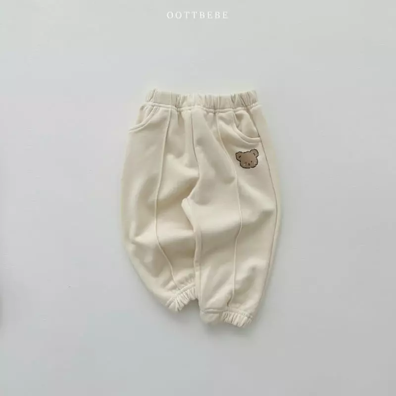 Oott Bebe - Korean Children Fashion - #Kfashion4kids - Terry Bear Pants - 8