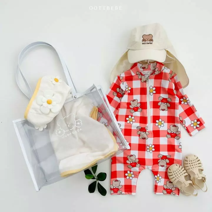 Oott Bebe - Korean Children Fashion - #Kfashion4kids - Daisy Vacance Bodysuit