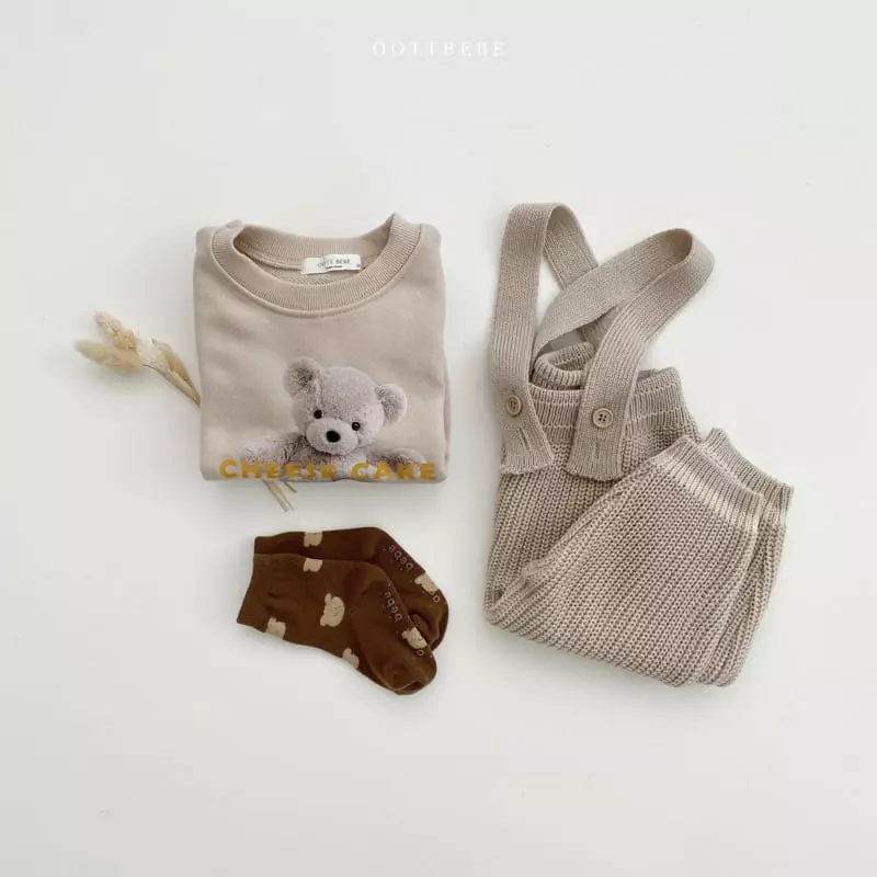 Oott Bebe - Korean Children Fashion - #childofig - Hazzi Dungarees Pants - 8