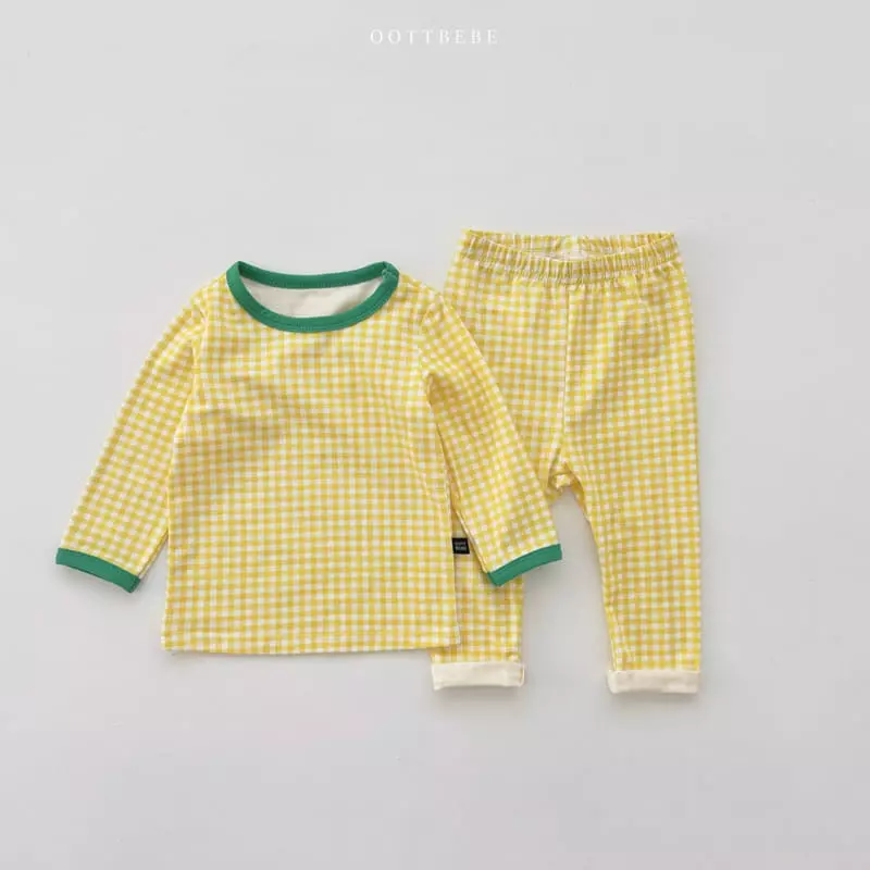Oott Bebe - Korean Children Fashion - #childofig - Check Easywear - 2