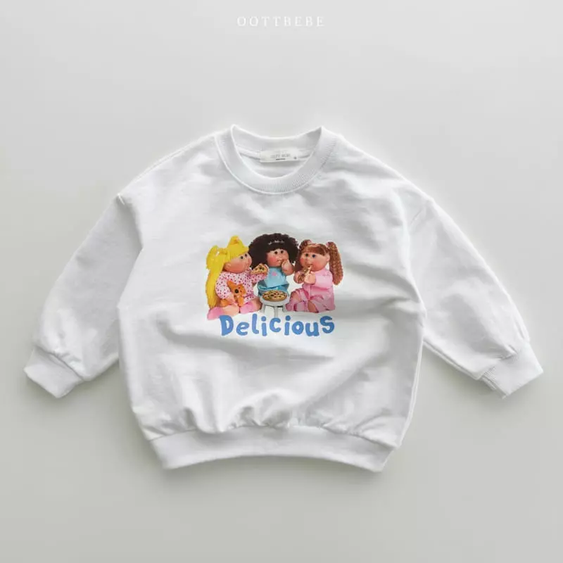 Oott Bebe - Korean Children Fashion - #childofig - Delicious Sweatshirt - 2