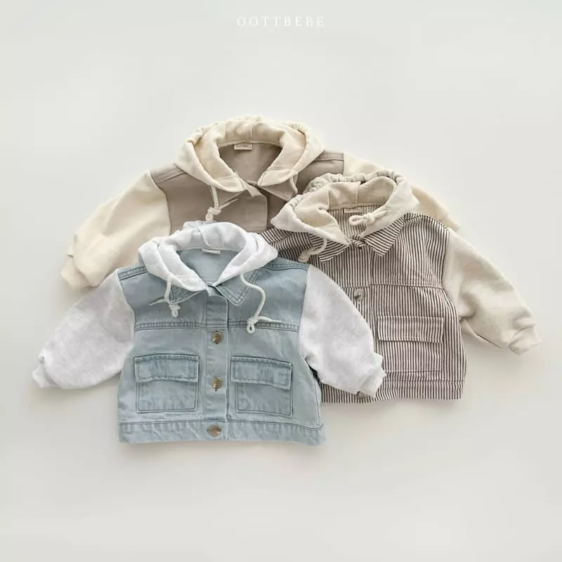 Oott Bebe - Korean Children Fashion - #childofig - Rora Hoody Jumper - 4
