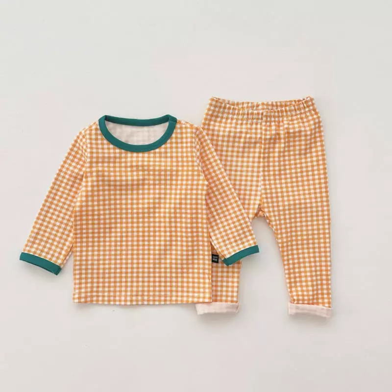 Oott Bebe - Korean Children Fashion - #childrensboutique - Check Easywear - 4