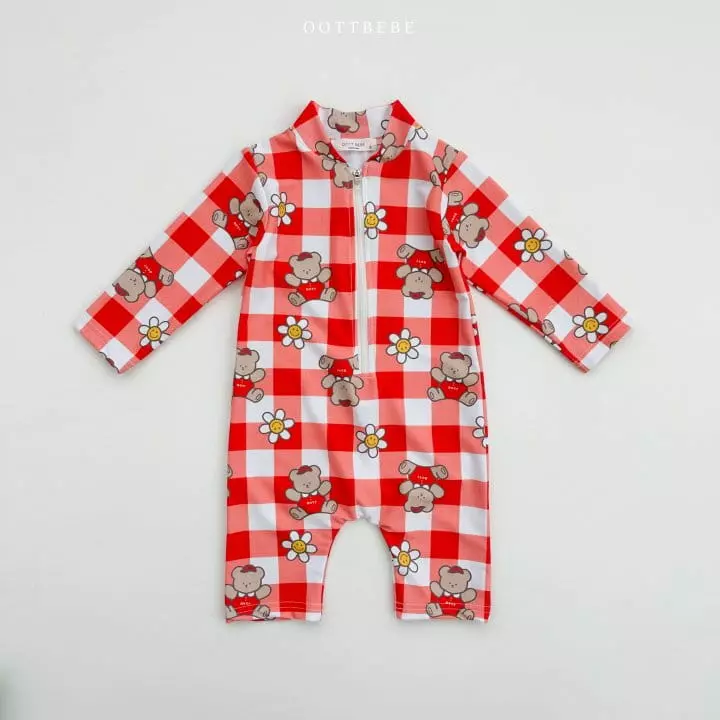 Oott Bebe - Korean Children Fashion - #designkidswear - Daisy Vacance Bodysuit - 11