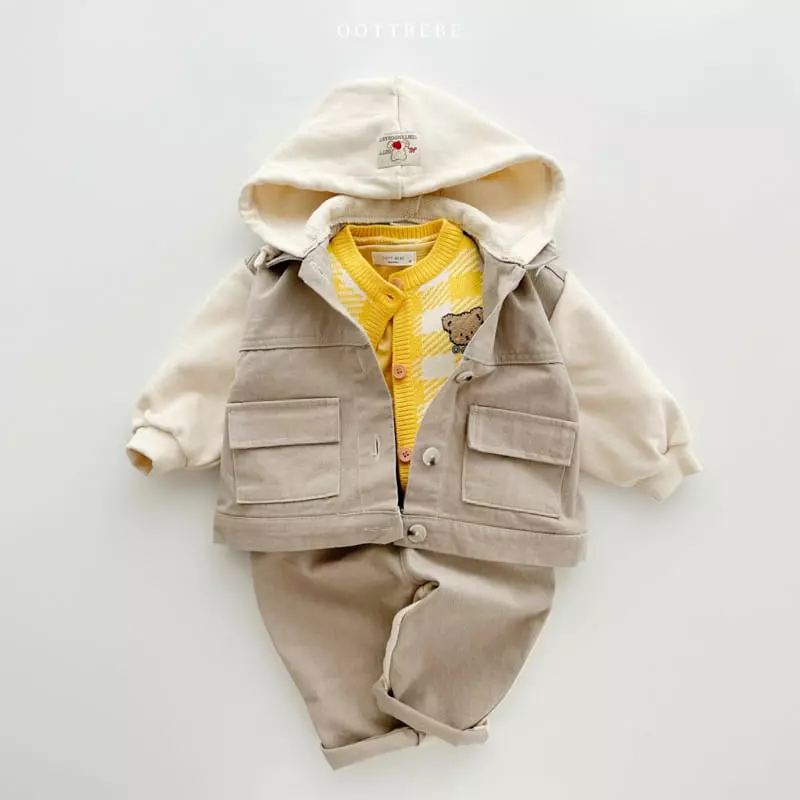 Oott Bebe - Korean Children Fashion - #discoveringself - Rora Hoody Jumper - 6