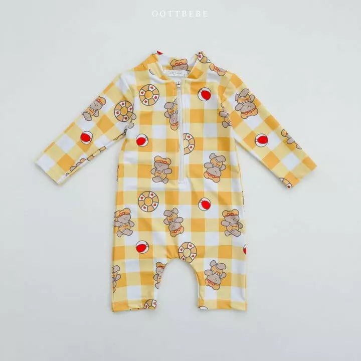 Oott Bebe - Korean Children Fashion - #discoveringself - Daisy Vacance Bodysuit - 12
