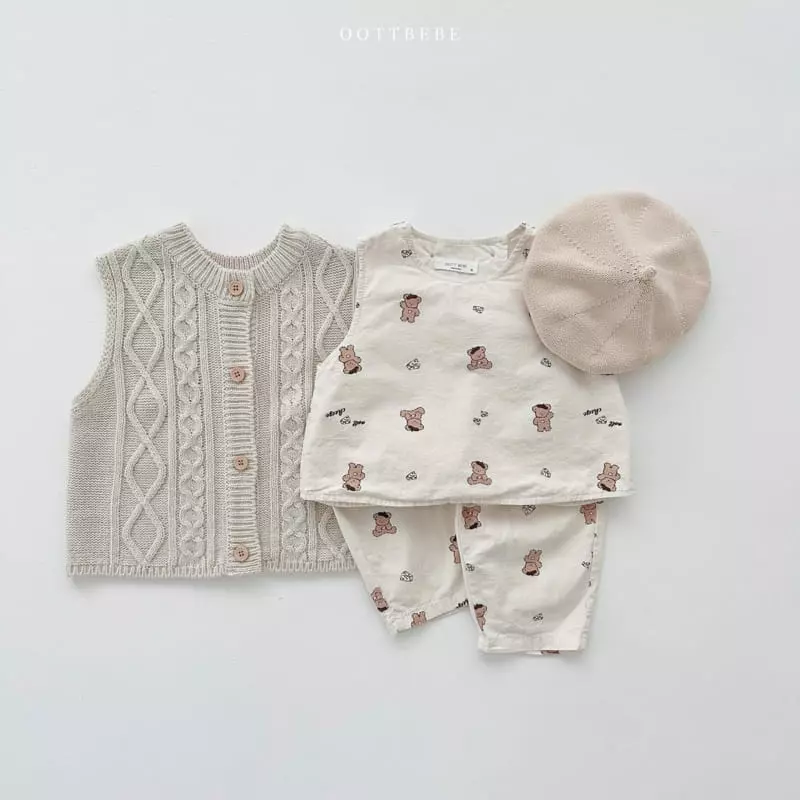 Oott Bebe - Korean Children Fashion - #fashionkids - Bonjour Pants - 11