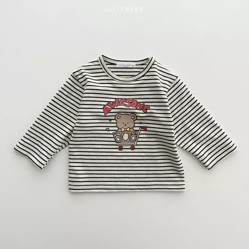 Oott Bebe - Korean Children Fashion - #discoveringself - Dessert Piping Tee - 4