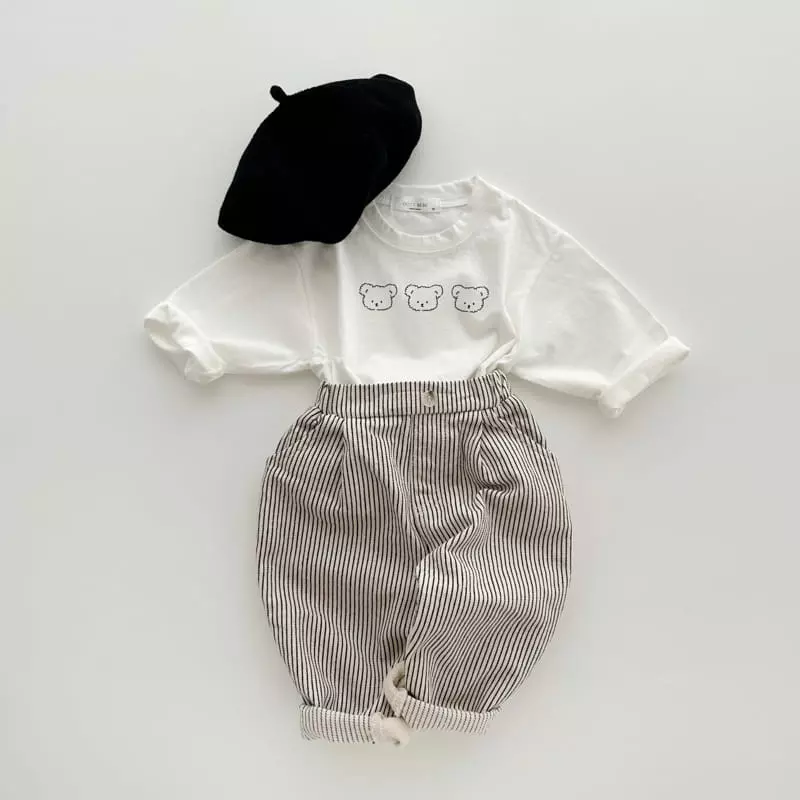 Oott Bebe - Korean Children Fashion - #kidsshorts - Rora Denim Half Pants - 11