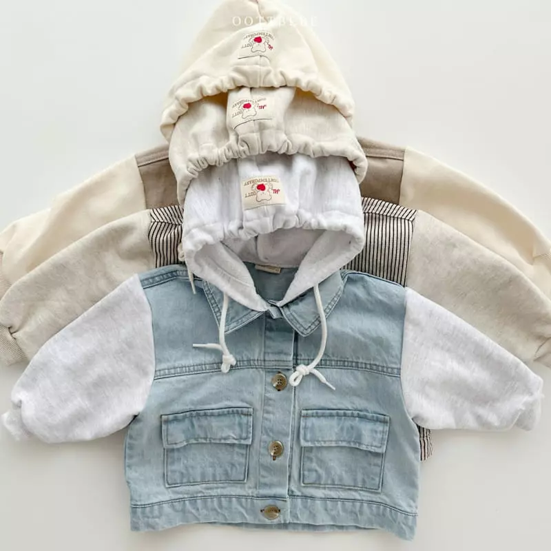 Oott Bebe - Korean Children Fashion - #littlefashionista - Rora Hoody Jumper - 12