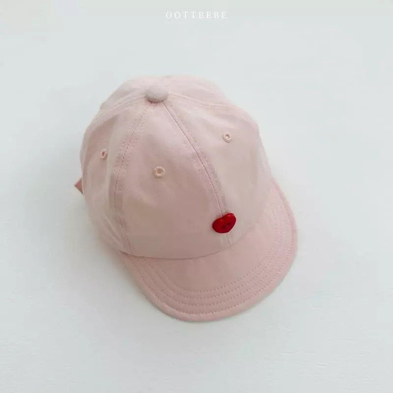 Oott Bebe - Korean Children Fashion - #littlefashionista - Heart Ball Cap - 4