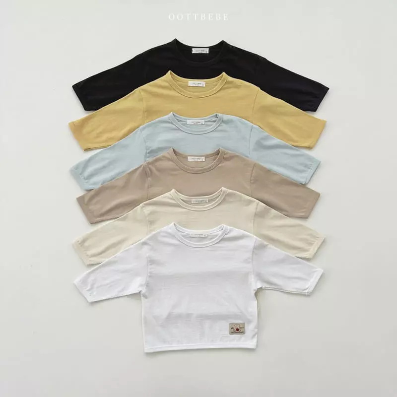 Oott Bebe - Korean Children Fashion - #minifashionista - Bio Silket Tee - 10