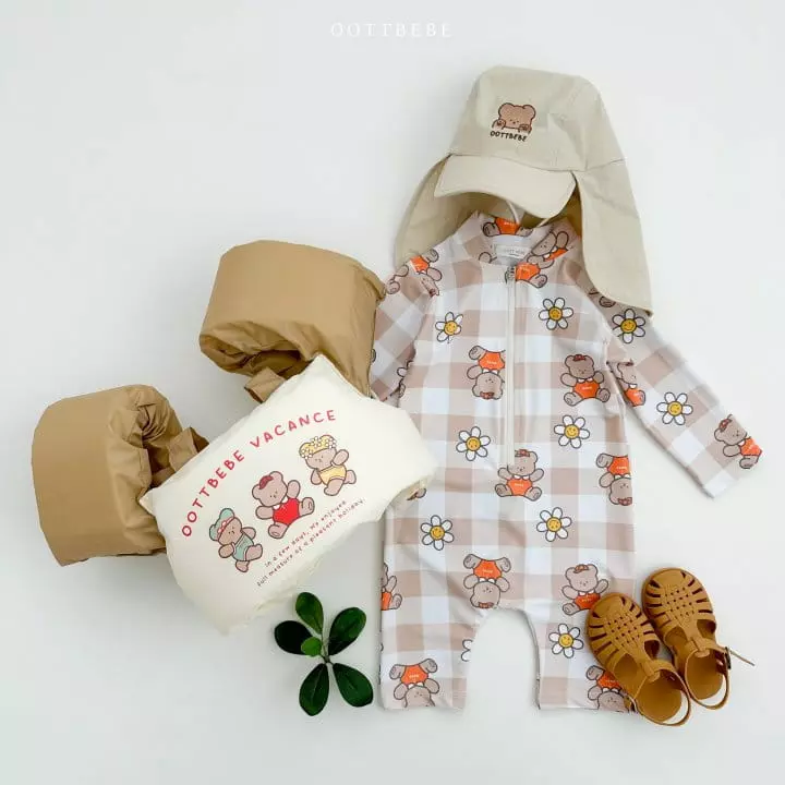 Oott Bebe - Korean Children Fashion - #magicofchildhood - Daisy Vacance Bodysuit - 4