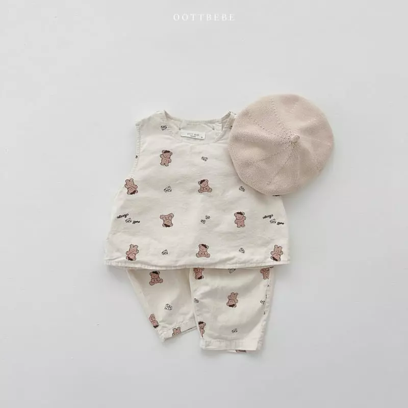 Oott Bebe - Korean Children Fashion - #minifashionista - Bonjour Slit Vest - 4