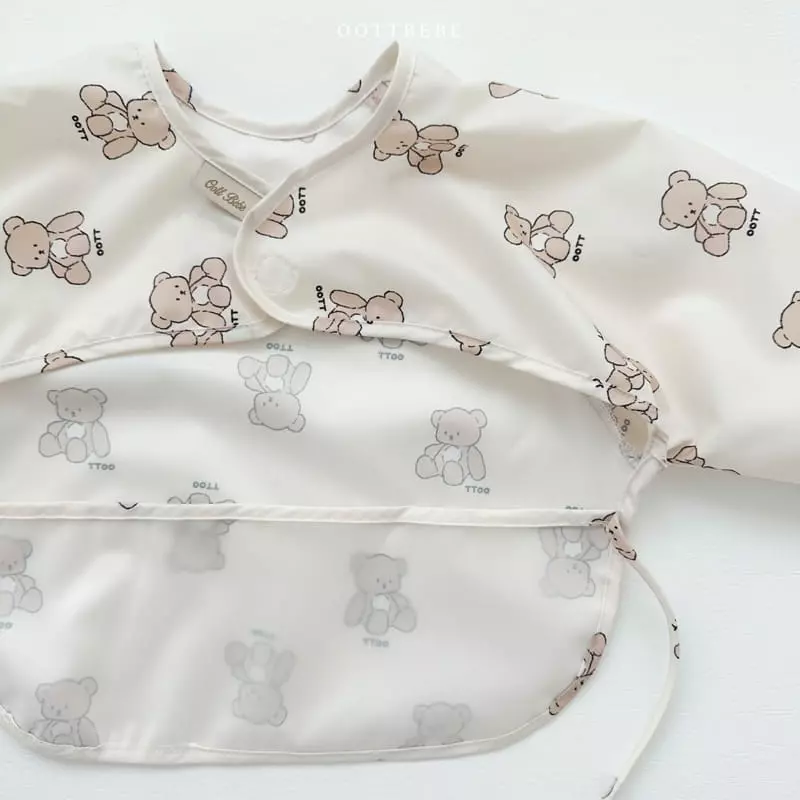 Oott Bebe - Korean Children Fashion - #prettylittlegirls - Together Waterproof Bib - 5