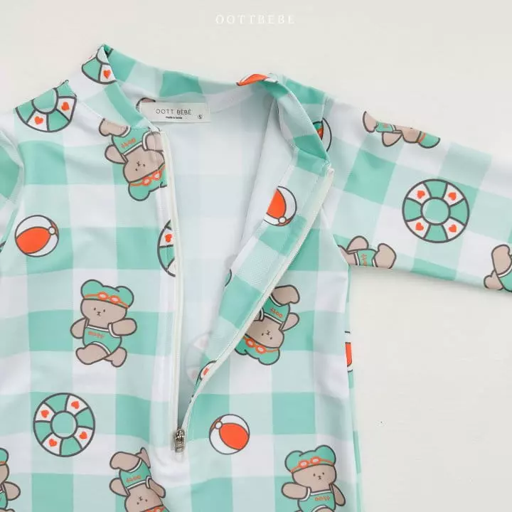 Oott Bebe - Korean Children Fashion - #stylishchildhood - Daisy Vacance Bodysuit - 8