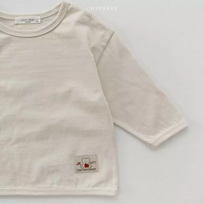 Oott Bebe - Korean Children Fashion - #todddlerfashion - Bio Silket Tee - 12