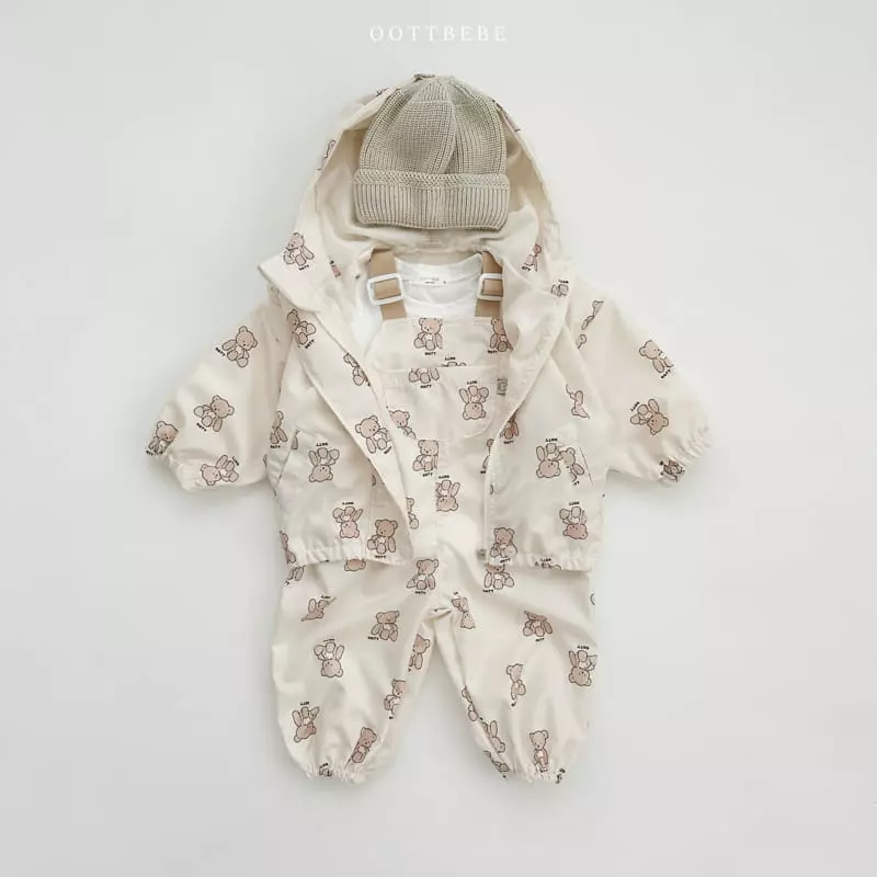 Oott Bebe - Korean Children Fashion - #toddlerclothing - Together Windbreaker - 9