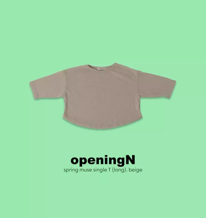 Opening & - Korean Children Fashion - #designkidswear - Muse Long Tee  - 2