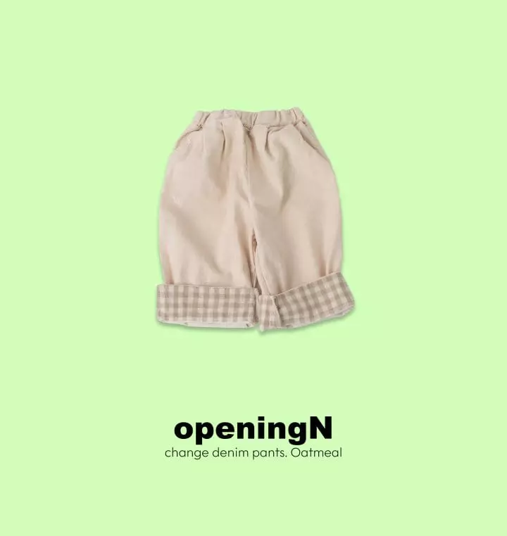 Opening & - Korean Children Fashion - #discoveringself - light Jeans  - 2