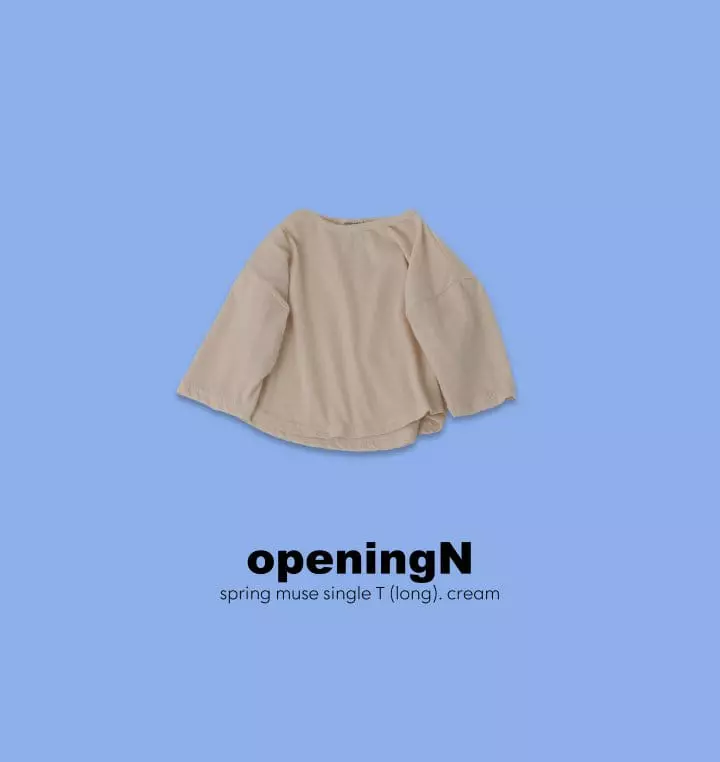 Opening & - Korean Children Fashion - #kidsshorts - Muse Long Tee  - 5