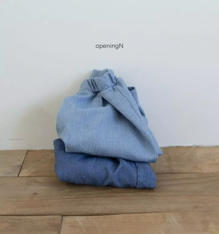 Opening & - Korean Children Fashion - #kidsstore - Linen jeans wide Pants - 3