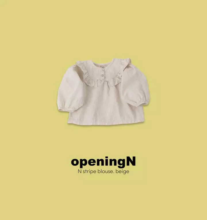 Opening & - Korean Children Fashion - #kidzfashiontrend - And S/T Blouse - 2