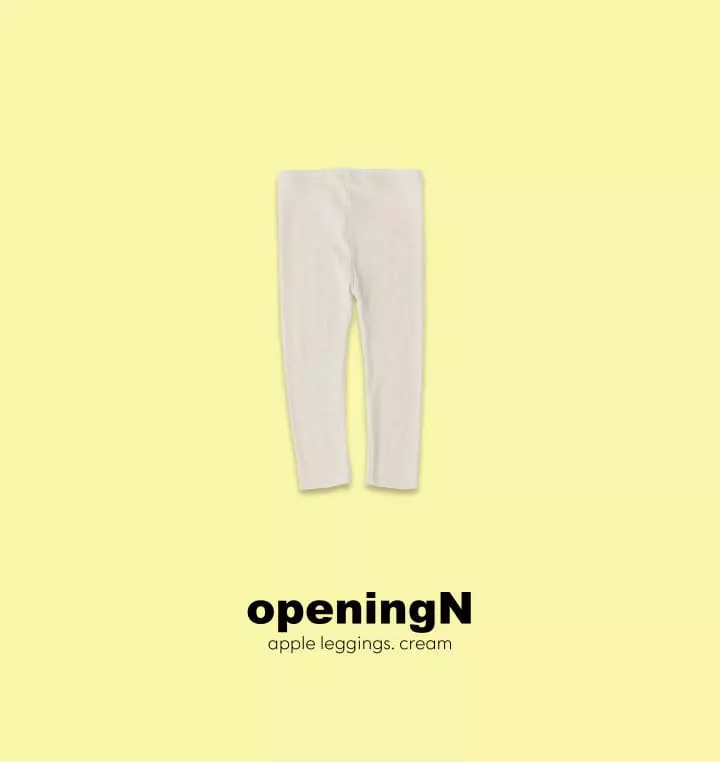 Opening & - Korean Children Fashion - #kidzfashiontrend - Apple Leggings 