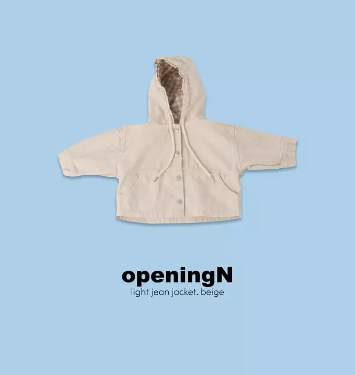 Opening & - Korean Children Fashion - #kidzfashiontrend - Light jean jacket  - 2