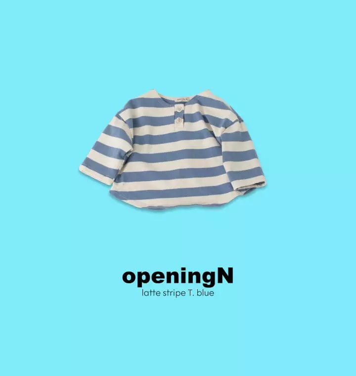 Opening & - Korean Children Fashion - #kidzfashiontrend - Latte ST 