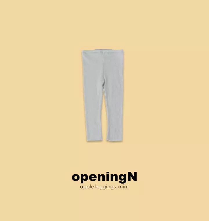 Opening & - Korean Children Fashion - #littlefashionista - Apple Leggings  - 3