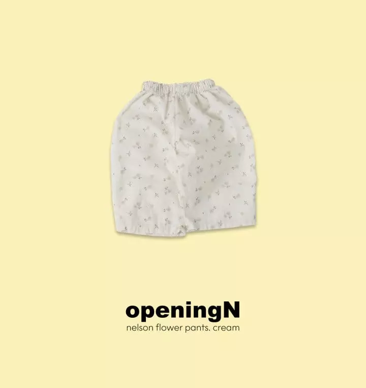 Opening & - Korean Children Fashion - #littlefashionista - Nelson Flower Pants