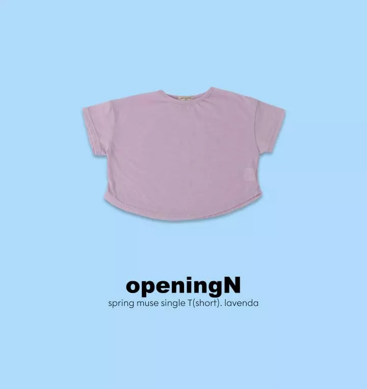 Opening & - Korean Children Fashion - #minifashionista - Muse Short Tee