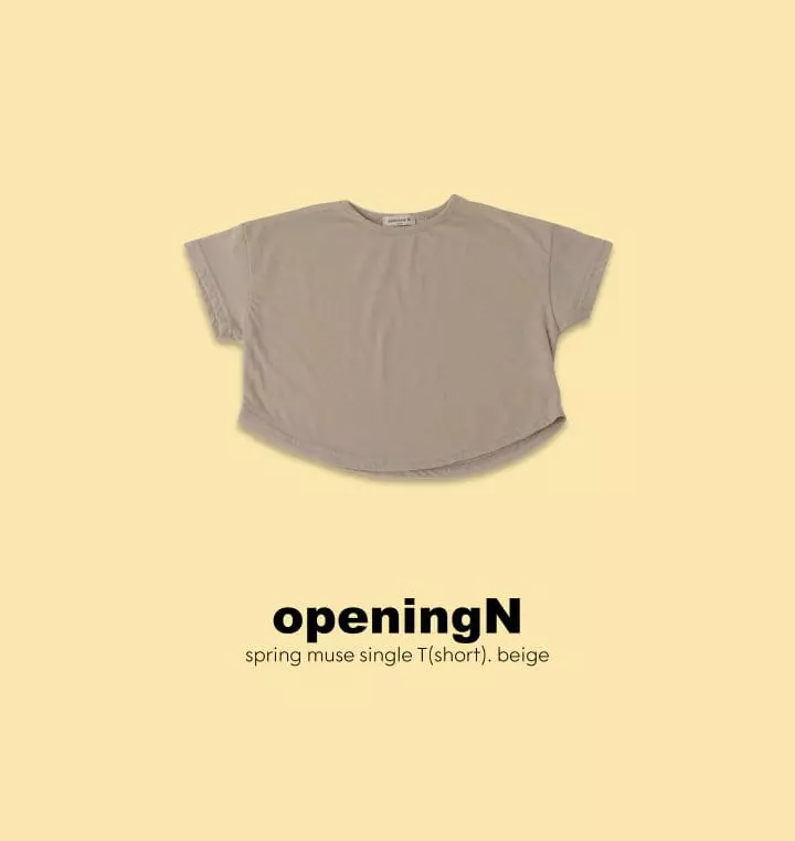 Opening & - Korean Children Fashion - #prettylittlegirls - Muse Short Tee - 2