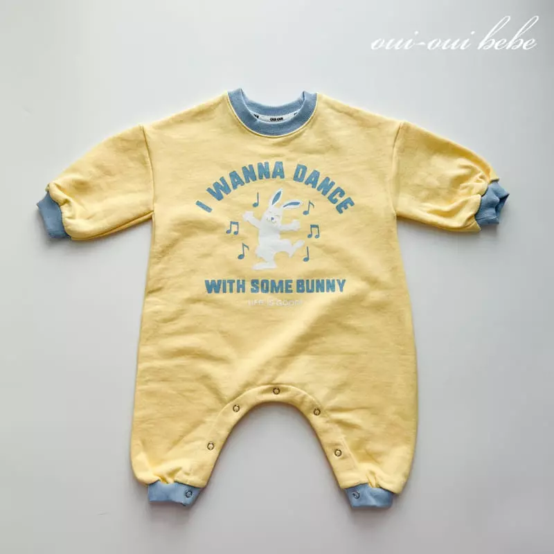 Oui Oui - Korean Baby Fashion - #babygirlfashion - Bunny Bodysuit - 2