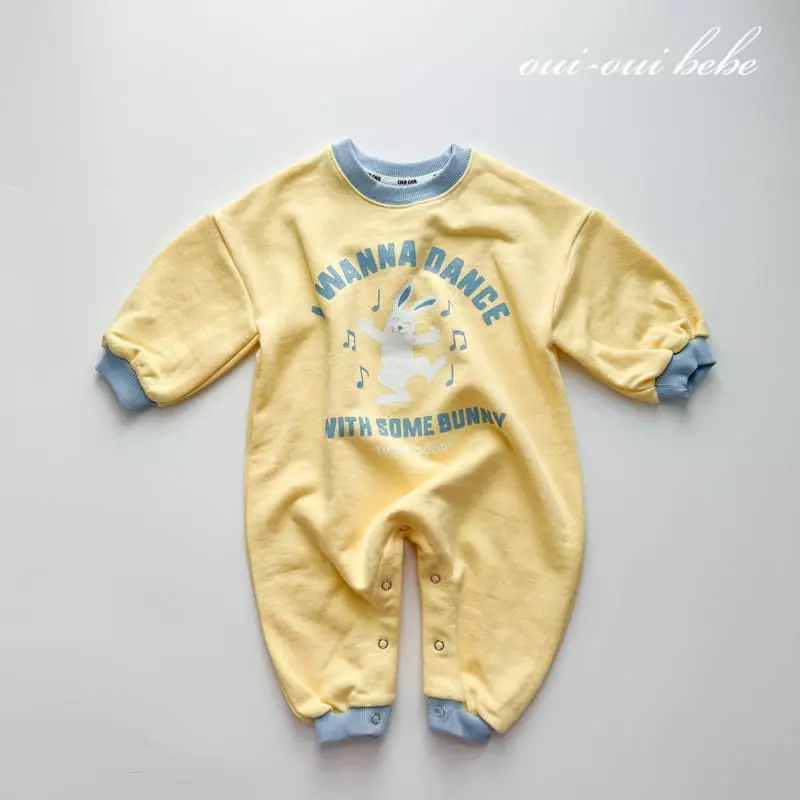 Oui Oui - Korean Baby Fashion - #babylifestyle - Bunny Bodysuit - 3