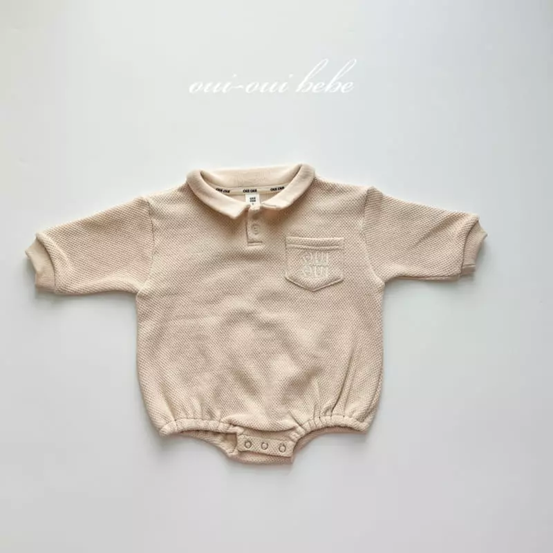 Oui Oui - Korean Baby Fashion - #onlinebabyshop - Gentle Bodysuit - 8