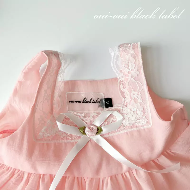Oui Oui - Korean Children Fashion - #fashionkids - Peach One-piece - 8